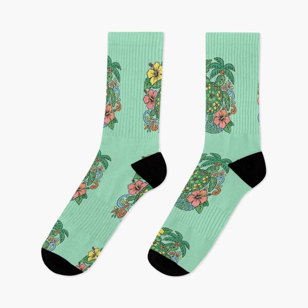 Item preview, Turtle Hawaiian Floral designed and sold by Windmill Wildflowers.