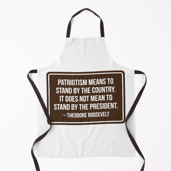 Item preview, Theodore Roosevelt Patriotism Quote designed and sold by raedattia.