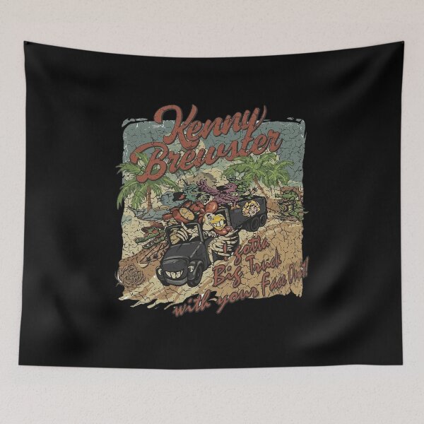 Item preview, Kenny Brewster Retro Truck Distressed Graphic Tee designed and sold by 1001T-Shirt.