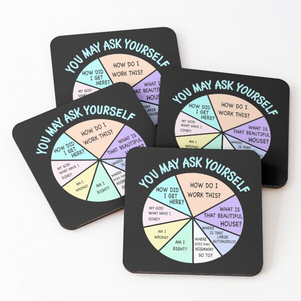 Item preview, You May Ask Yourself designed and sold by BrokenIrish.