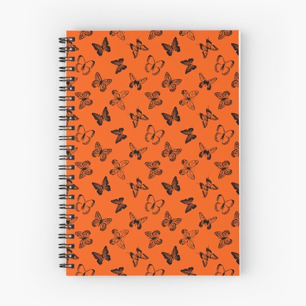 Item preview, Butterfly Pattern Design - Orange and Black  designed and sold by PatternTitan.