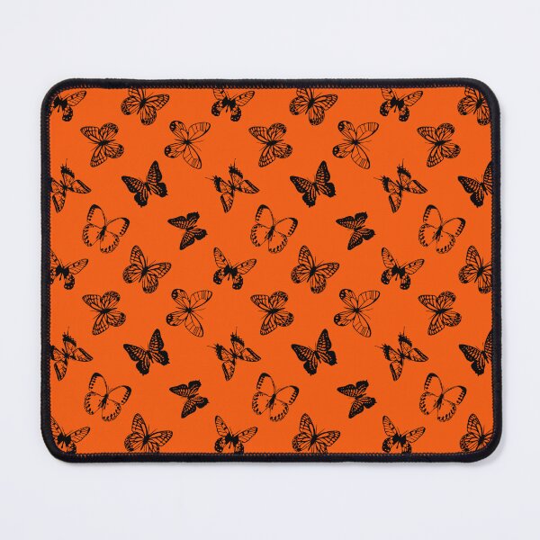 Item preview, Butterfly Pattern Design - Orange and Black  designed and sold by PatternTitan.