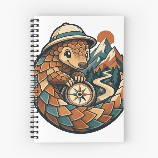 Item preview, Pangolin Trail Compass designed and sold by aihrgdesign.