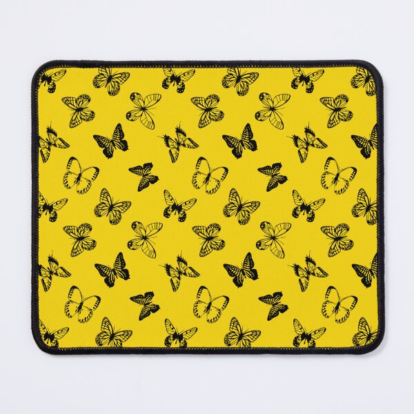 Item preview, Butterfly Pattern Design - Yellow and Black  designed and sold by PatternTitan.