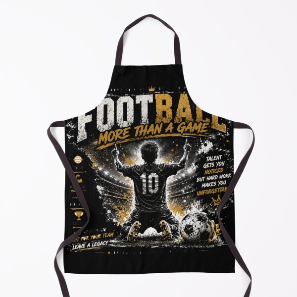 Item preview, Football More Than a Game Motivational Player Poster designed and sold by LegendCourt.