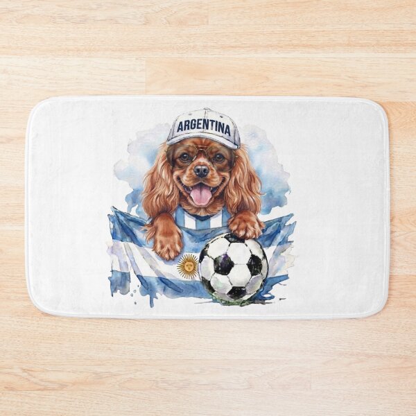 Item preview, Cavalier King Charles spaniel ruby World Cup Argentina Suppawter designed and sold by The Suppawters.
