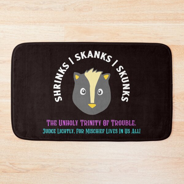 Item preview, Skunks Unholy Trinity of Trouble | Sarcastic Skunk Humor Wordplay Design designed and sold by kjson1.