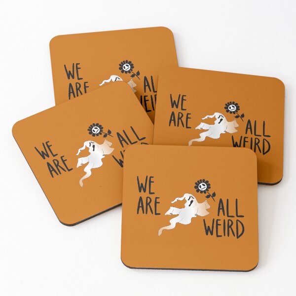 Item preview, funny ghost with spooky flower - we are all weird designed and sold by kobyakov.