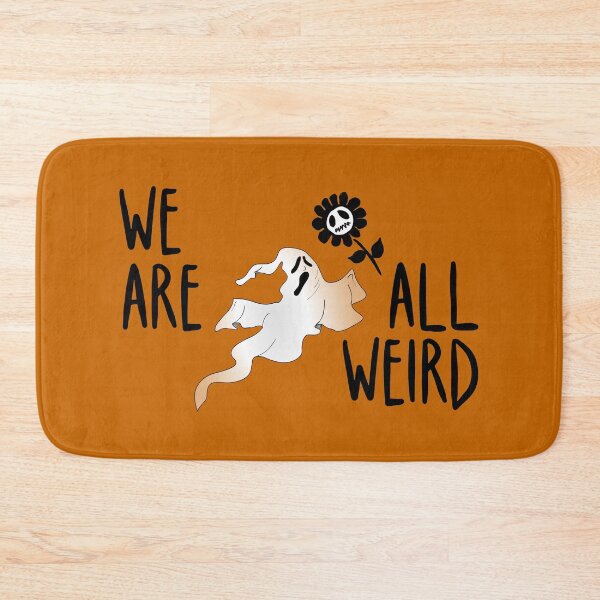 Item preview, funny ghost with spooky flower - we are all weird designed and sold by kobyakov.