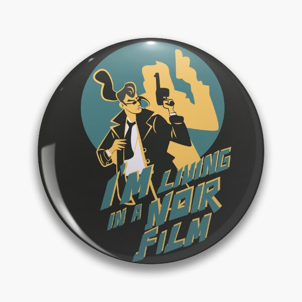 Item preview, I’m Living in a Noir Film Vintage Detective Illustration designed and sold by beboplab.