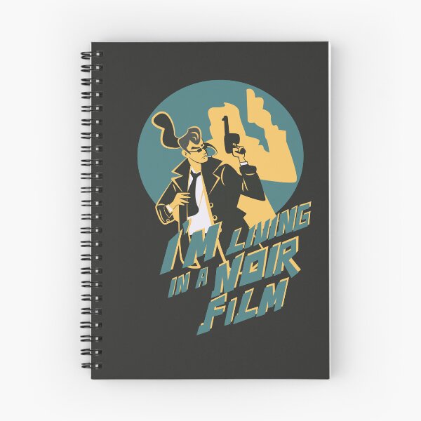 Item preview, I’m Living in a Noir Film Vintage Detective Illustration designed and sold by beboplab.