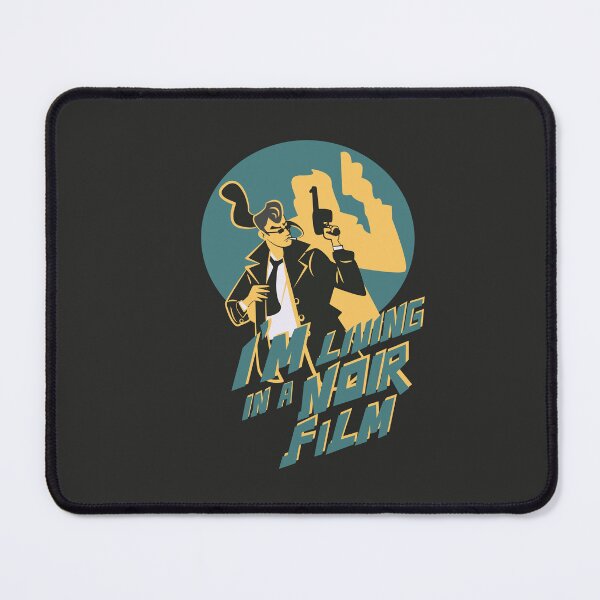 Item preview, I’m Living in a Noir Film Vintage Detective Illustration designed and sold by beboplab.