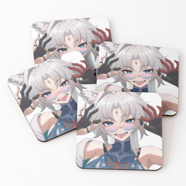Item preview, Feixiao Pink Glasses Honkai Star Rail designed and sold by KomiArts.