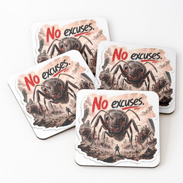 Item preview, Wall No excuses designed and sold by edrawin.art.