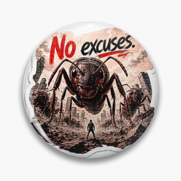 Item preview, Wall No excuses designed and sold by edrawin.art.