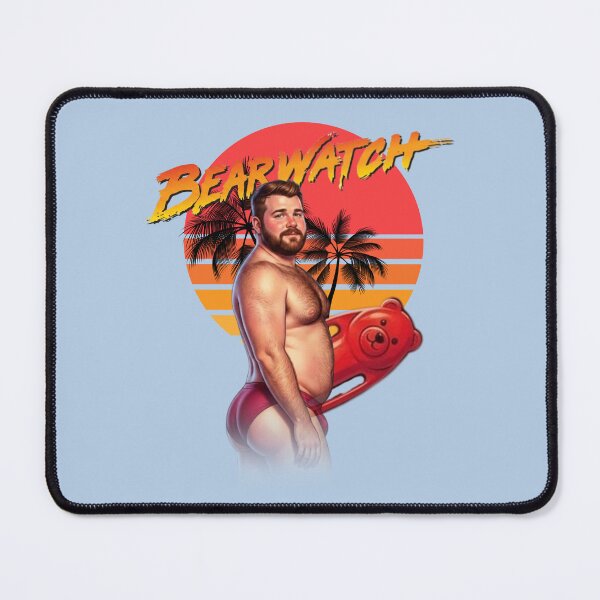 Item preview, Bearwatch Lifeguard Bear Pride Design designed and sold by RahniNM.