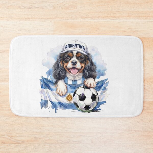 Item preview, Cavalier King Charles spaniel tri World Cup Argentina Suppawter designed and sold by The Suppawters.