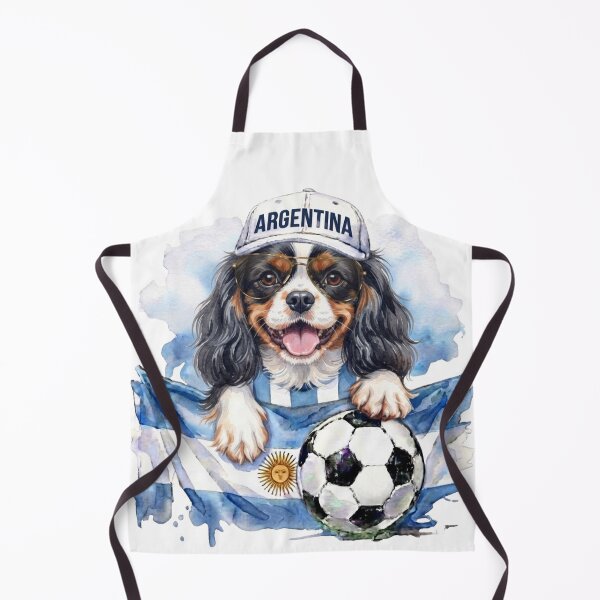 Item preview, Cavalier King Charles spaniel tri World Cup Argentina Suppawter designed and sold by The Suppawters.