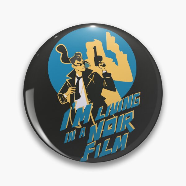 Item preview, I’m Living in a Noir Film Vintage Detective Illustration designed and sold by beboplab.