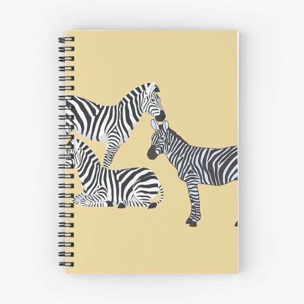 Item preview, Three Zebras Aesthetic Safari Vector Art Illustration designed and sold by LabPixelPulse.