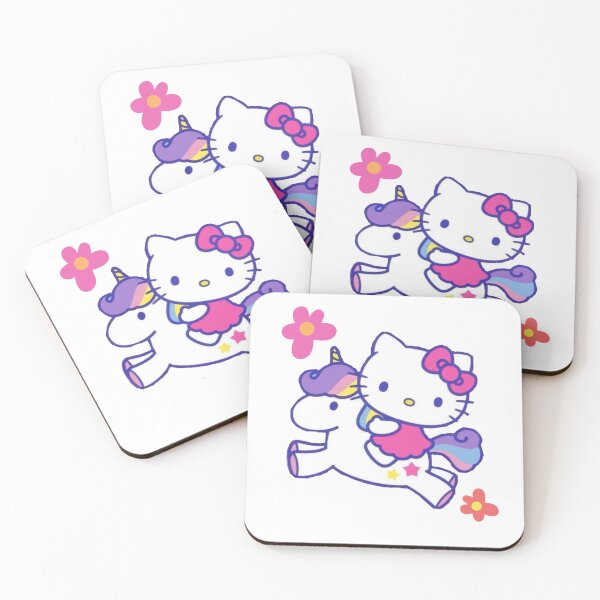 Item preview, Cute Kitty Riding Unicorn designed and sold by Heavenly-Cloudz.