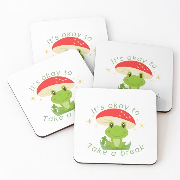 Item preview, It’s okay to take a break cute frog design  designed and sold by Krishnacre8.
