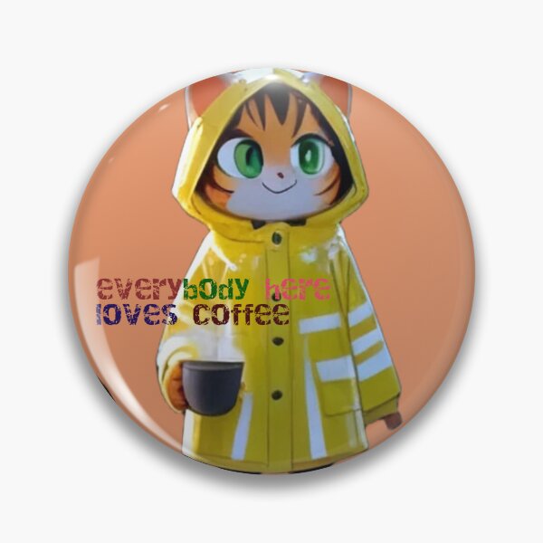 Item preview, Cozy Rainy Day Coffee Cat Illustration designed and sold by BLUESKY11a.