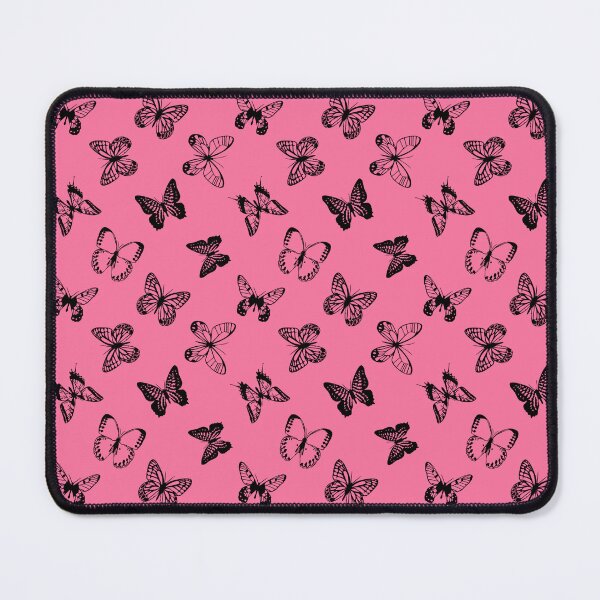 Item preview, Butterfly Pattern Design - Pink and Black  designed and sold by PatternTitan.