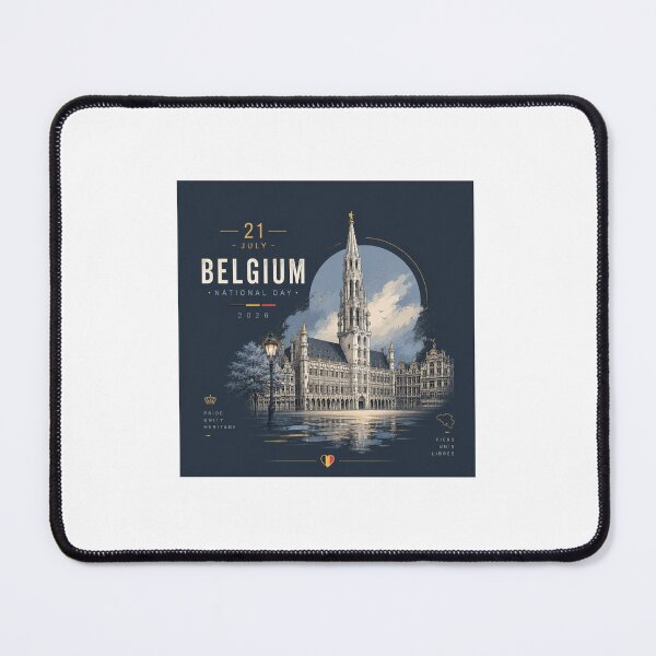 Item preview, Belgium National Day 2026 – Grand Place Heritage designed and sold by SummitTrails.