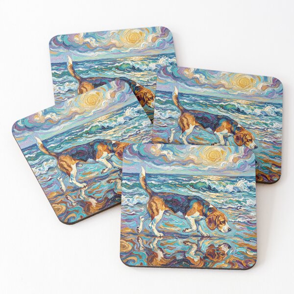 Item preview, Beach Day – Beagle designed and sold by AjaTrier.