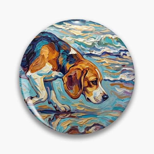 Item preview, Beach Day – Beagle designed and sold by AjaTrier.