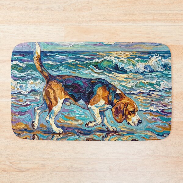 Item preview, Beach Day – Beagle designed and sold by AjaTrier.