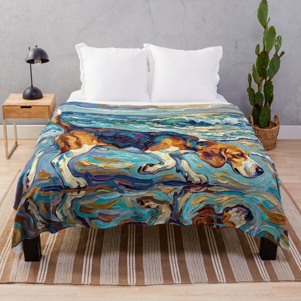 Item preview, Beach Day – Beagle designed and sold by AjaTrier.