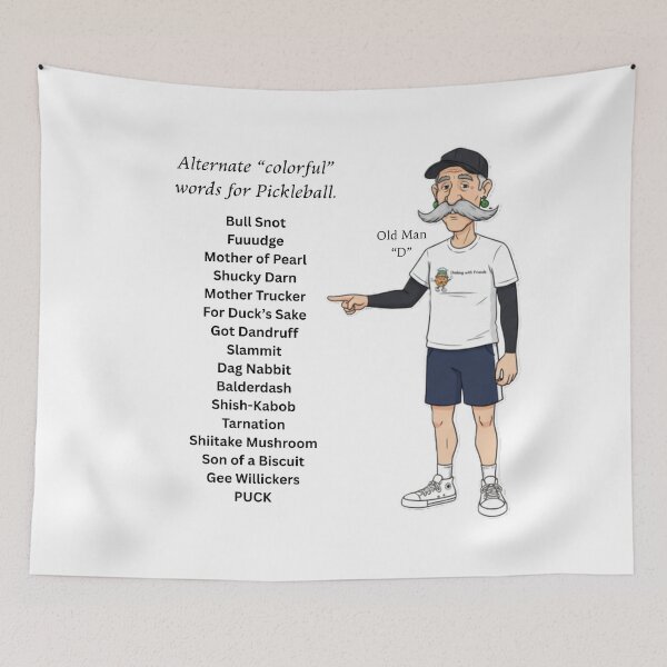 Item preview, What you should say on the Court. Old Man "D" designed and sold by Picklenut1969.