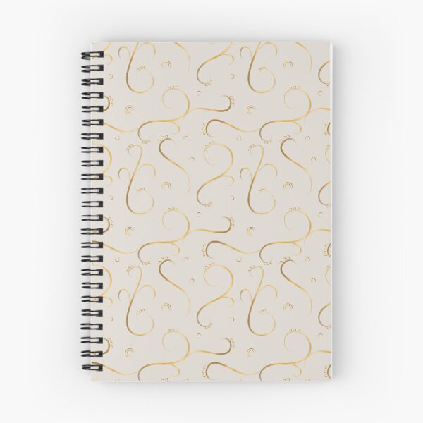 Item preview, Elegant Gold Arabesque Line Art Pattern designed and sold by Floraphoria.