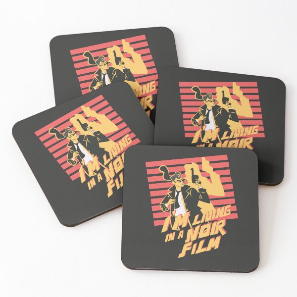 Item preview, I’m Living in a Noir Film Cult Film Illustration designed and sold by beboplab.