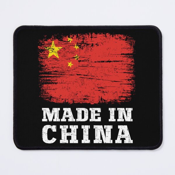 Item preview, Made in China Vintage Distressed Chinese Flag designed and sold by Dmetalx Art Apparel.