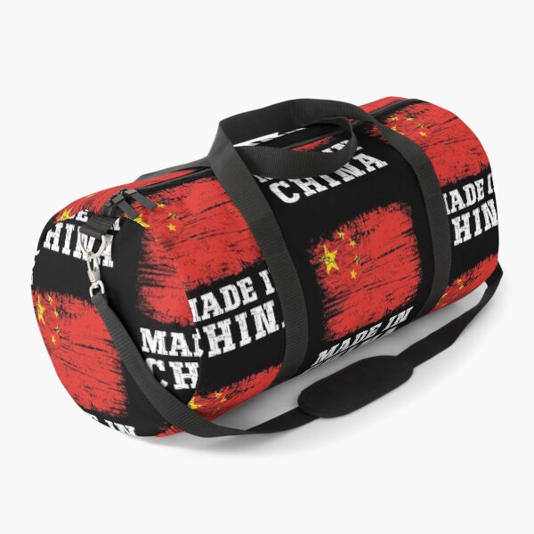 Item preview, Made in China Vintage Distressed Chinese Flag designed and sold by Dmetalx Art Apparel.