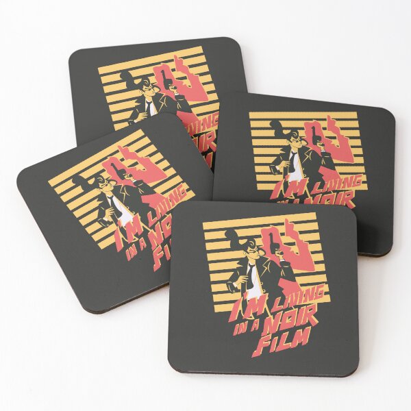 Item preview, I’m Living in a Noir Film Cult Film Illustration designed and sold by beboplab.