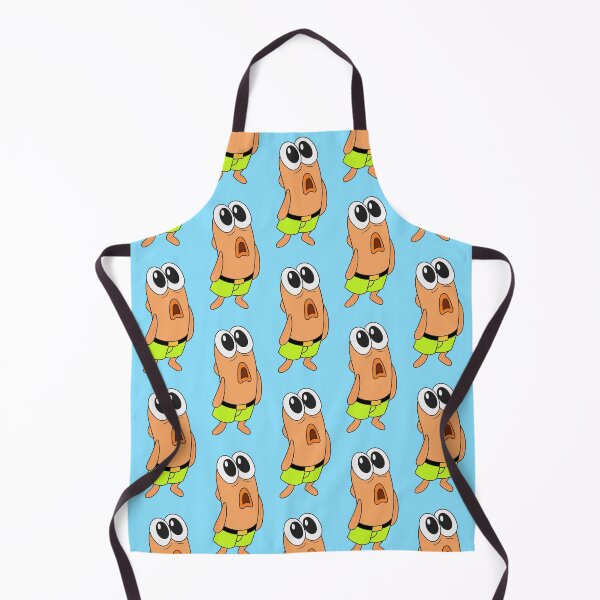 Item preview, Cute Little Orange Fish Meme - Bikini Bottom Shocked Meep Graphic designed and sold by Seven Design.