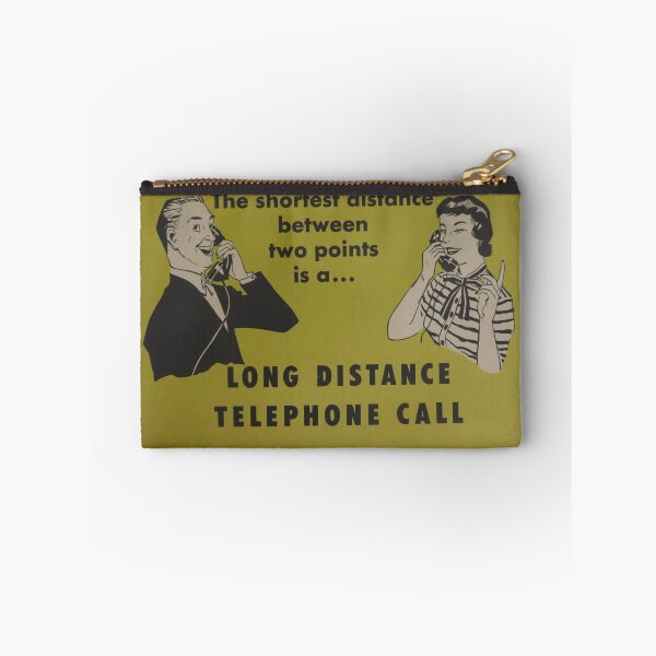 Item preview, Retro Public Telephone Sign Long Distance Call Meme designed and sold by SeriouslyArtistical.