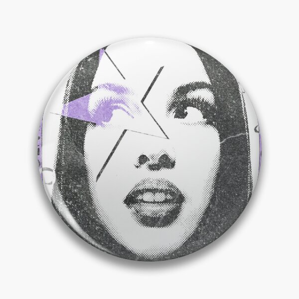 Item preview, Olivia Spill Your Guts Fan Art Poster – Purple Lightning Bolt Ornate Print designed and sold by gringoods.