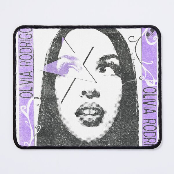 Item preview, Olivia Spill Your Guts Fan Art Poster – Purple Lightning Bolt Ornate Print designed and sold by gringoods.
