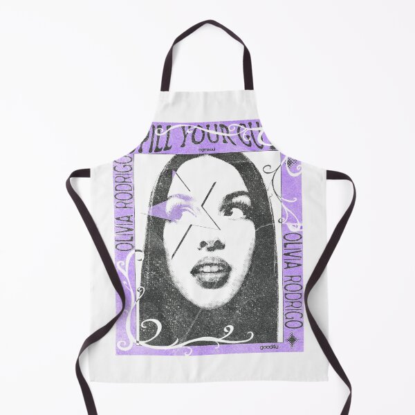 Item preview, Olivia Spill Your Guts Fan Art Poster – Purple Lightning Bolt Ornate Print designed and sold by gringoods.