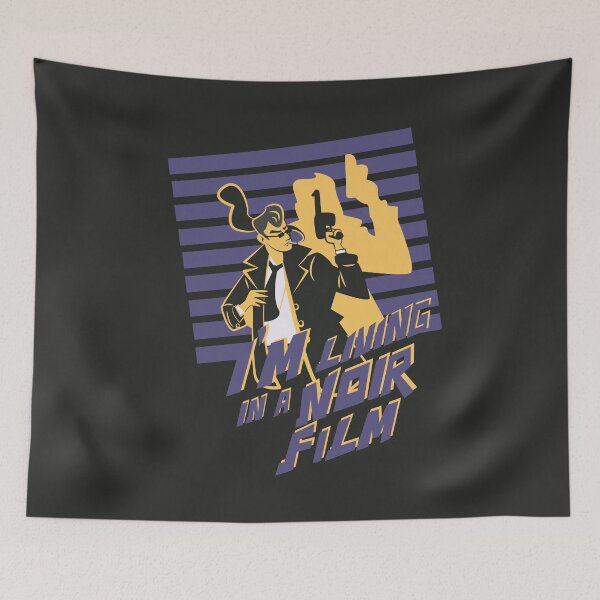 Item preview, I’m Living in a Noir Film Cult Film Illustration designed and sold by beboplab.