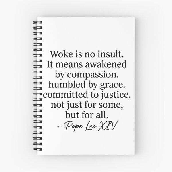 Item preview, Woke Is No Insult Pope Leo XIV Quote designed and sold by raedattia.