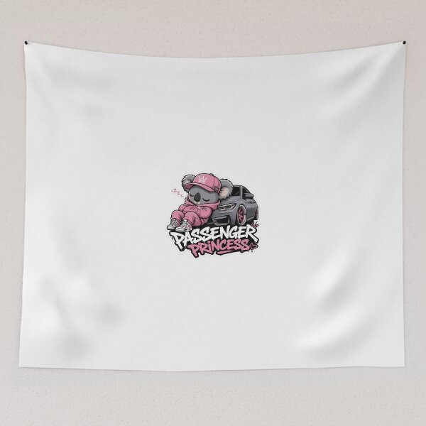 Item preview, Passenger Princess Koala – Cute Car Cartoon Mascot Sticker designed and sold by Aesthicer.