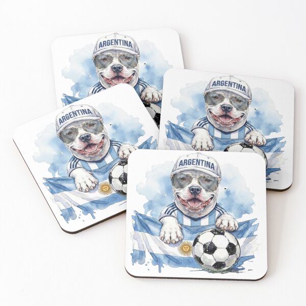 Item preview, Dogo Argentino World Cup Argentina Suppawter designed and sold by The Suppawters.