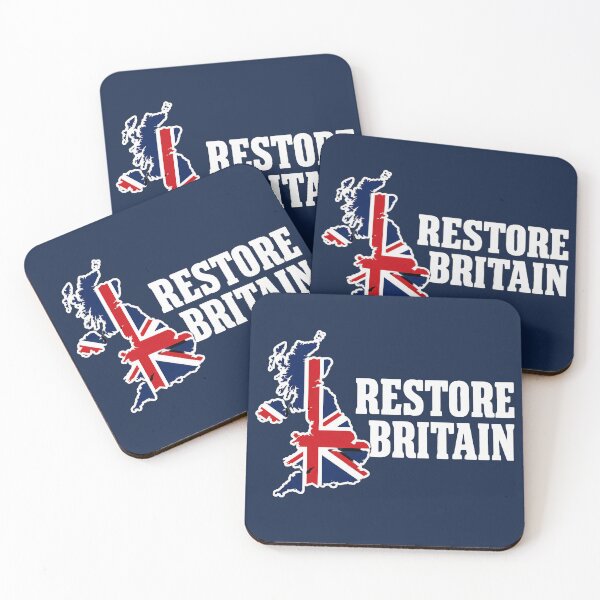 Item preview, Restore Britain Union Jack Design designed and sold by MadcapPrints.