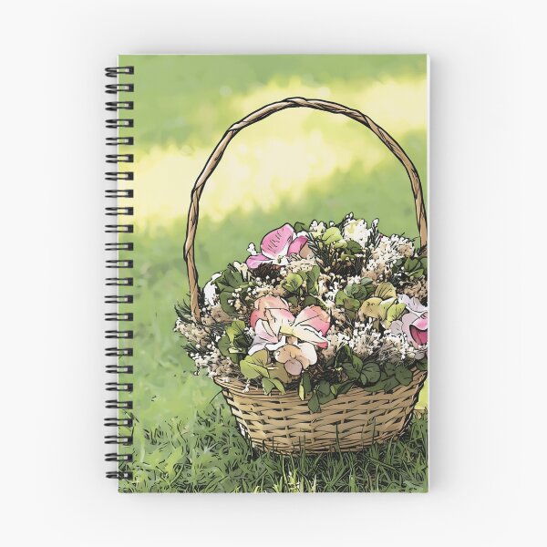 Item preview, Summer Basket of Flowers designed and sold by tomorrowsart.